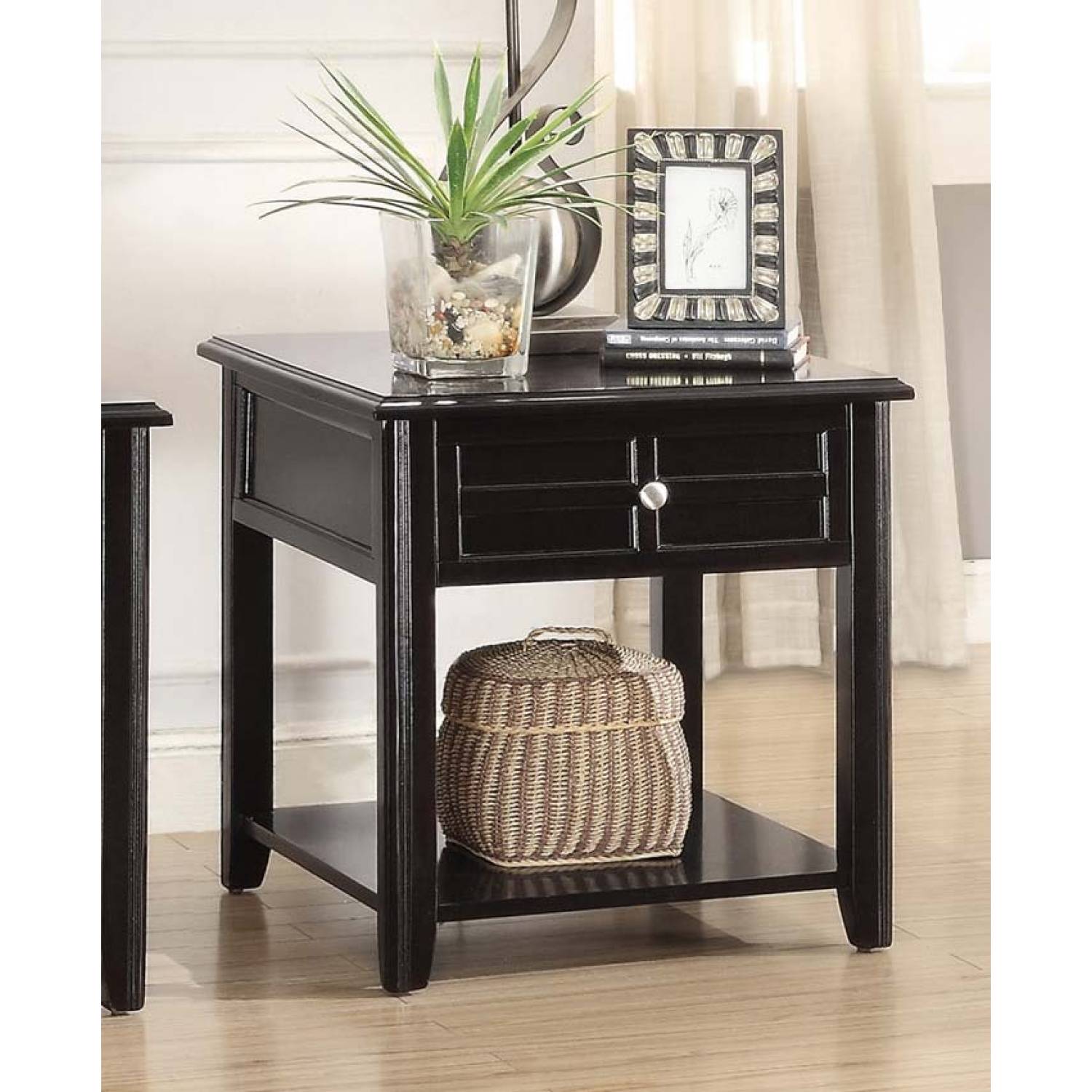 Espresso deals end tables